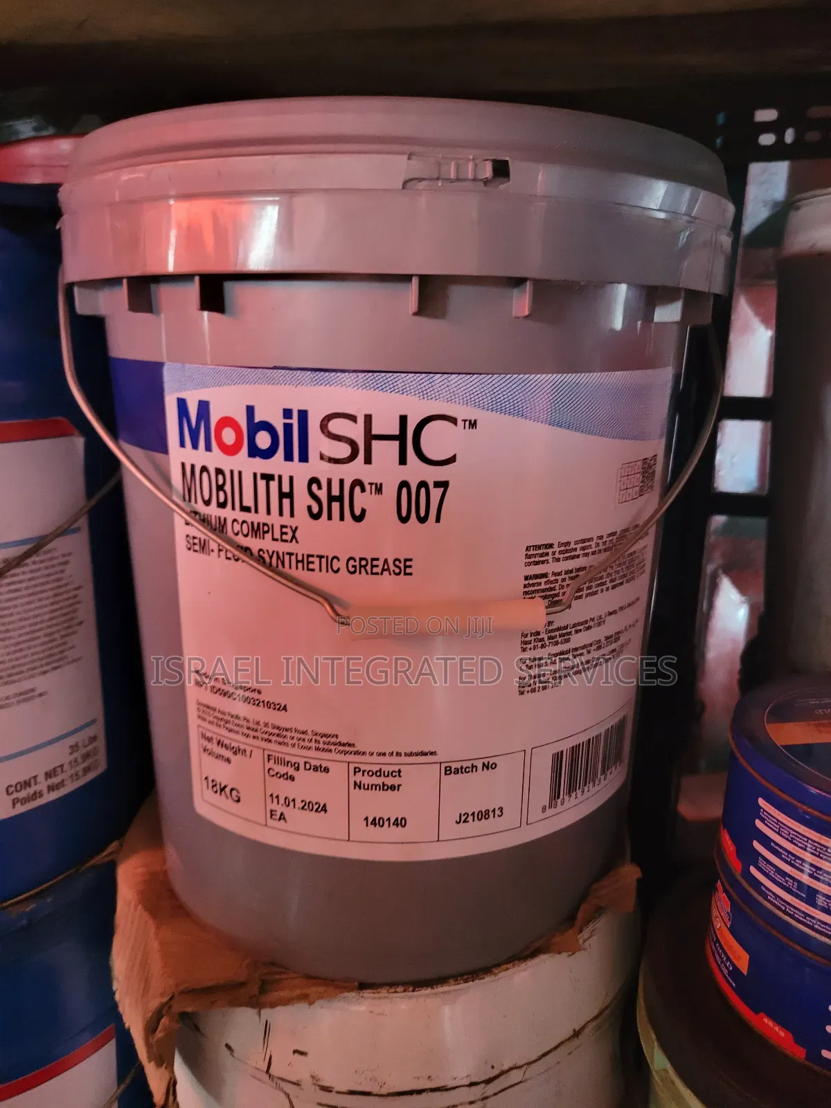 Mobilite SCH 007 Synthetic Grease Mobil