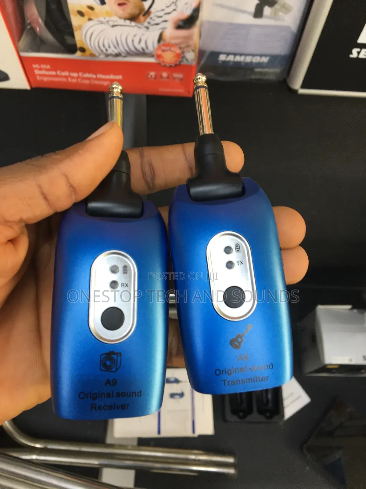 Original A9 Wireless Guitar Transmitter Receiver Set (Brand New)