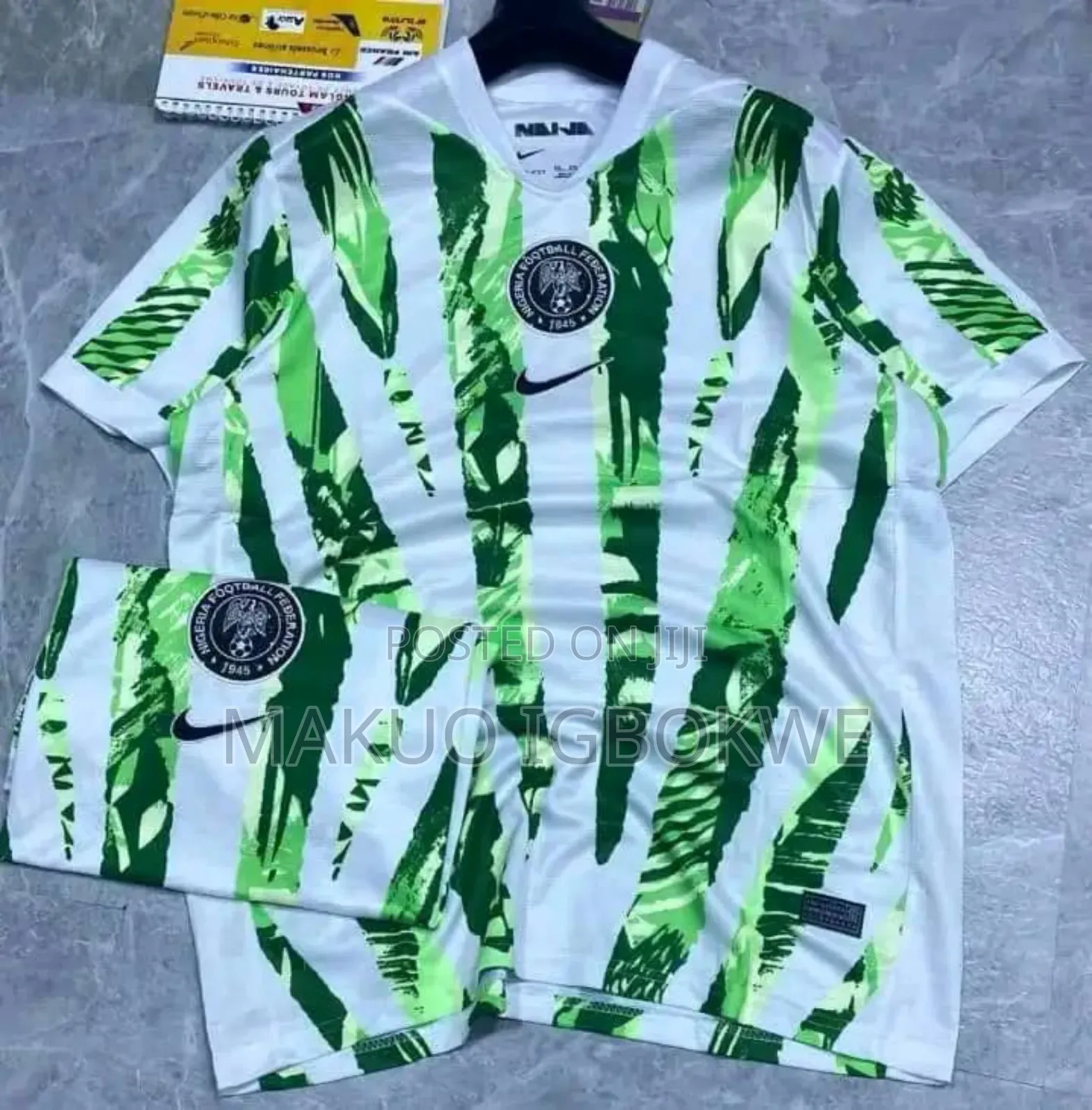 Original Nigeria and Arsenal Jerseys Available in Different Sizes