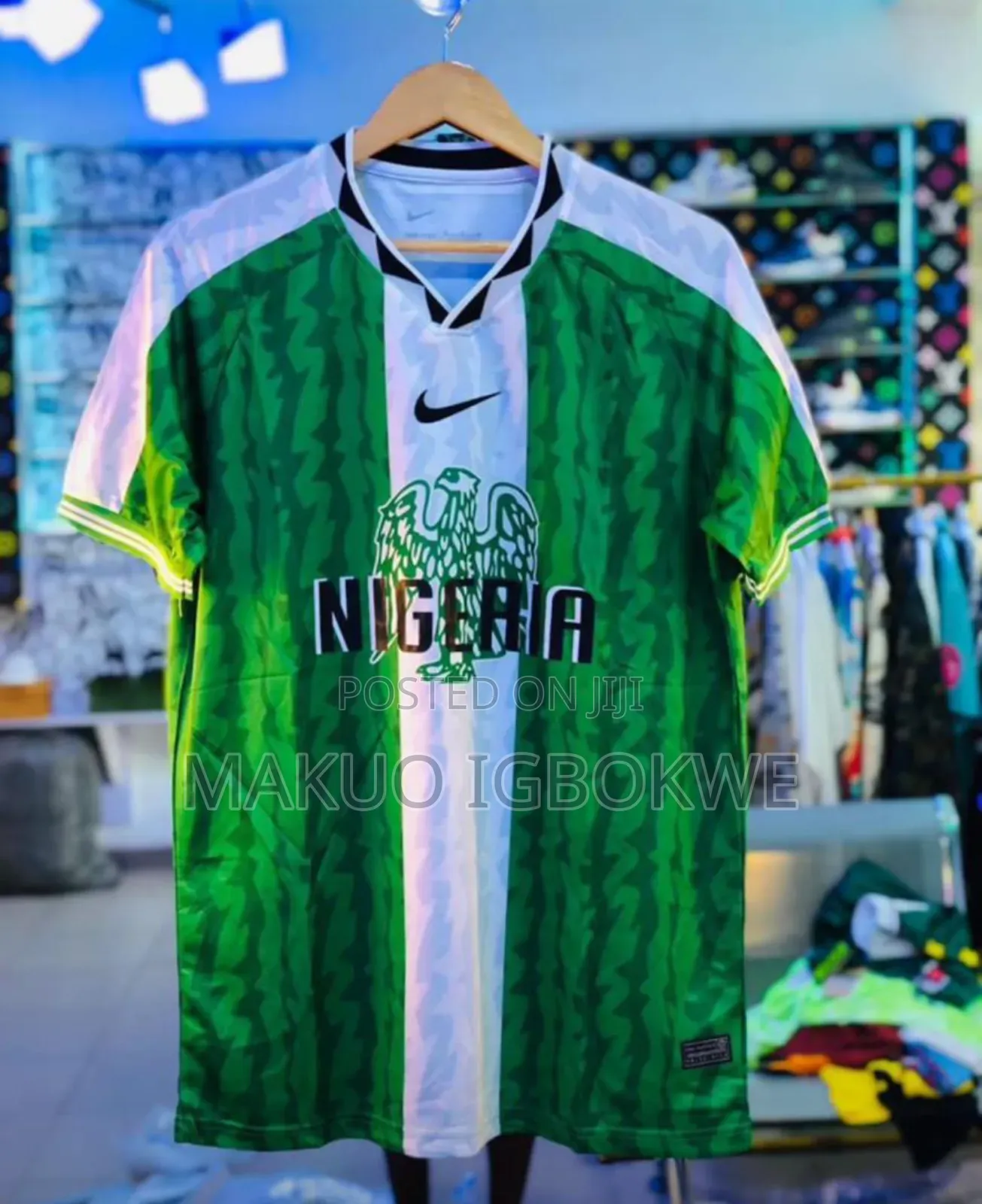 Original Nigeria and Arsenal Jerseys Available in Different Sizes
