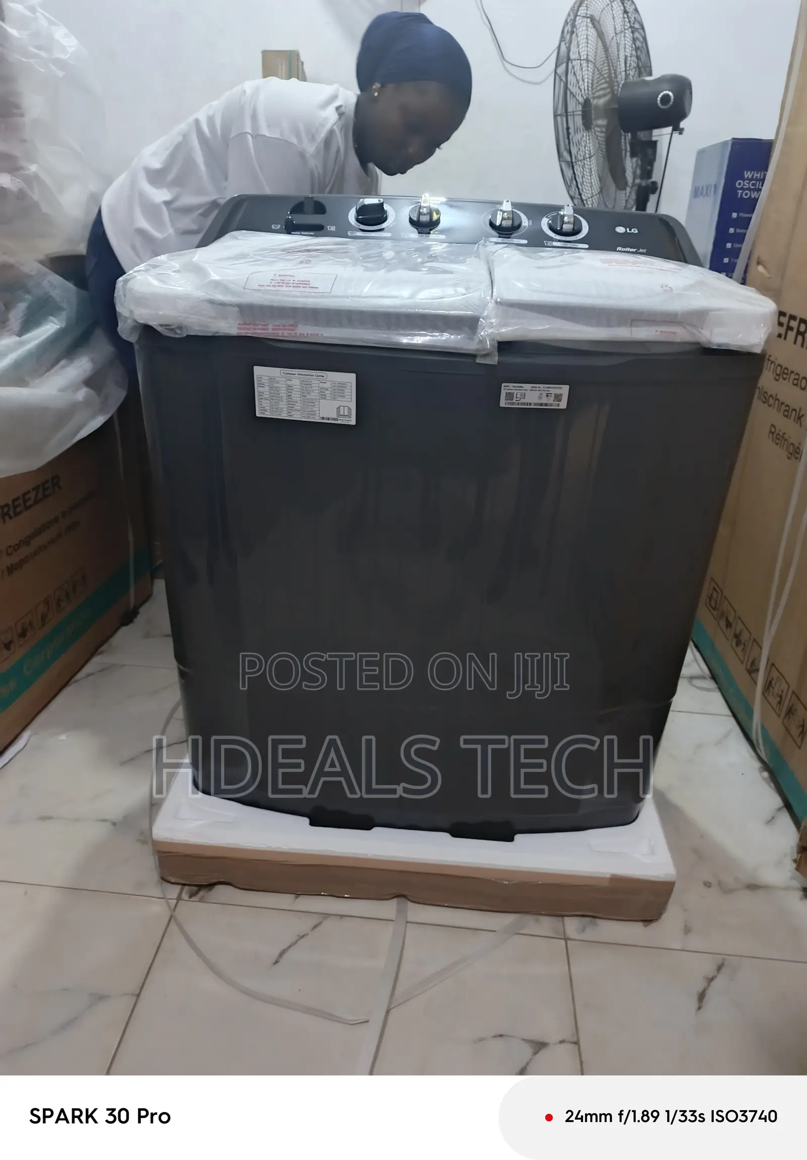 Lg Smart Top Load Washing Machine With Turbo Drum and Security Lock
