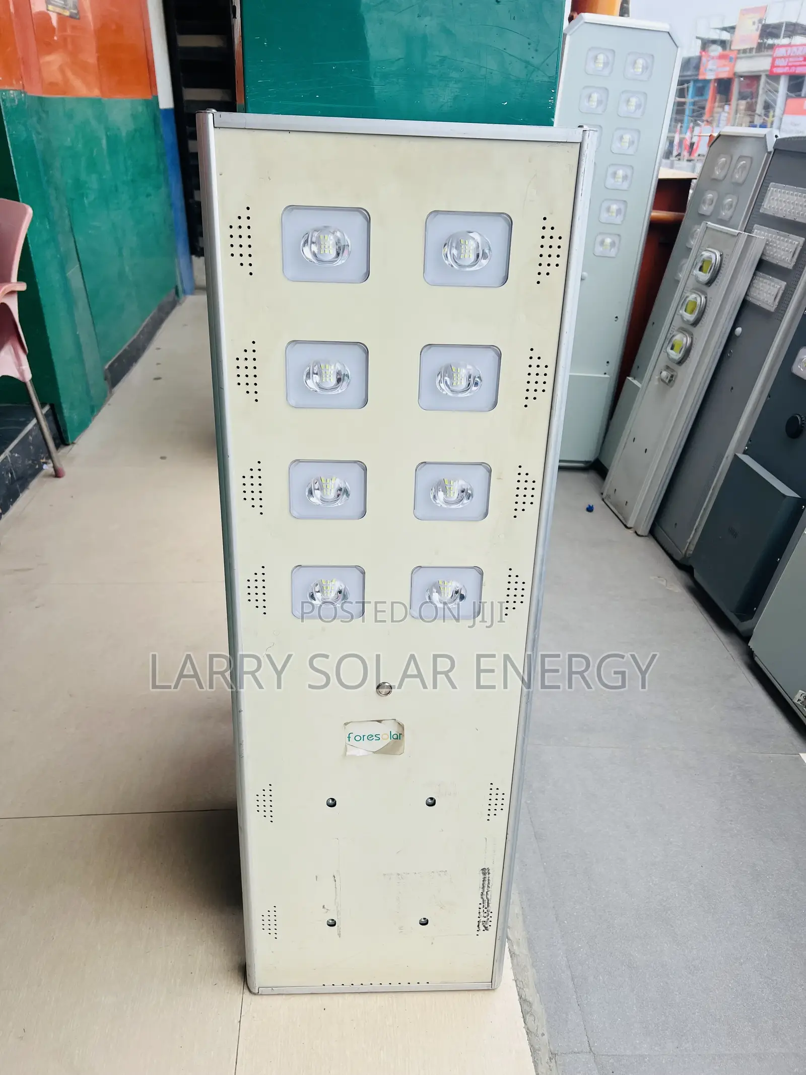 100w/ 8 Eyes Foresolar Aluminum Solar Street Light