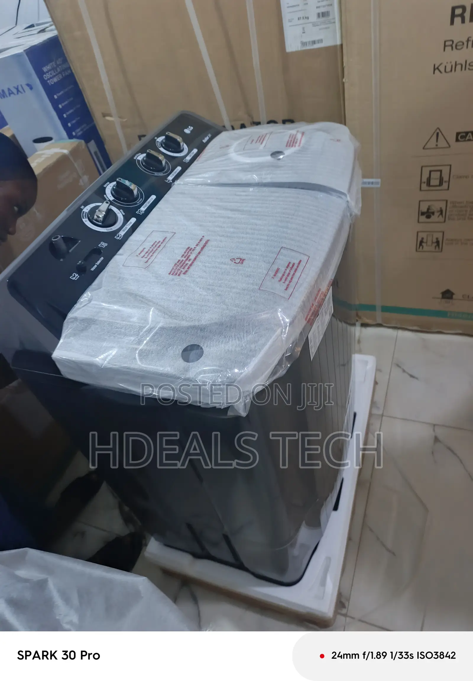 Lg High Capacity Top Load Washing Machine With Auto Restart
