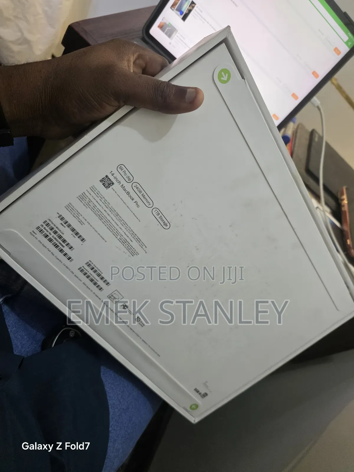 New Laptop Apple MacBook Pro 2024 M4 14-inch 24GB Apple M4 Pro SSD 1T