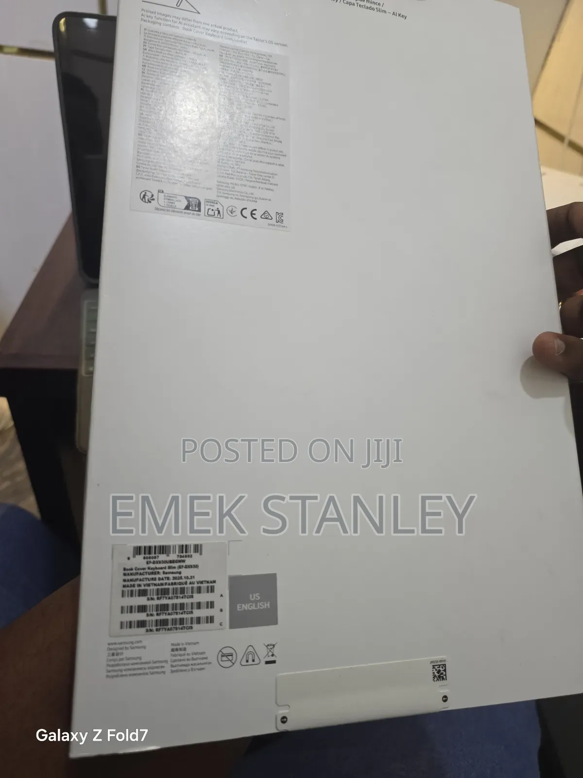 Samsung Galaxy Tab S11 Ultra Book Cover Keyboard Silm