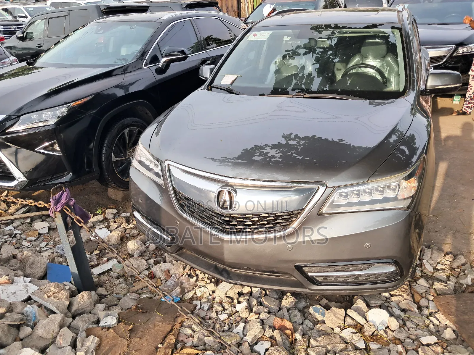 Acura MDX SH-AWD 4dr SUV AWD (3.5L 6cyl 6A) 2015 Gray