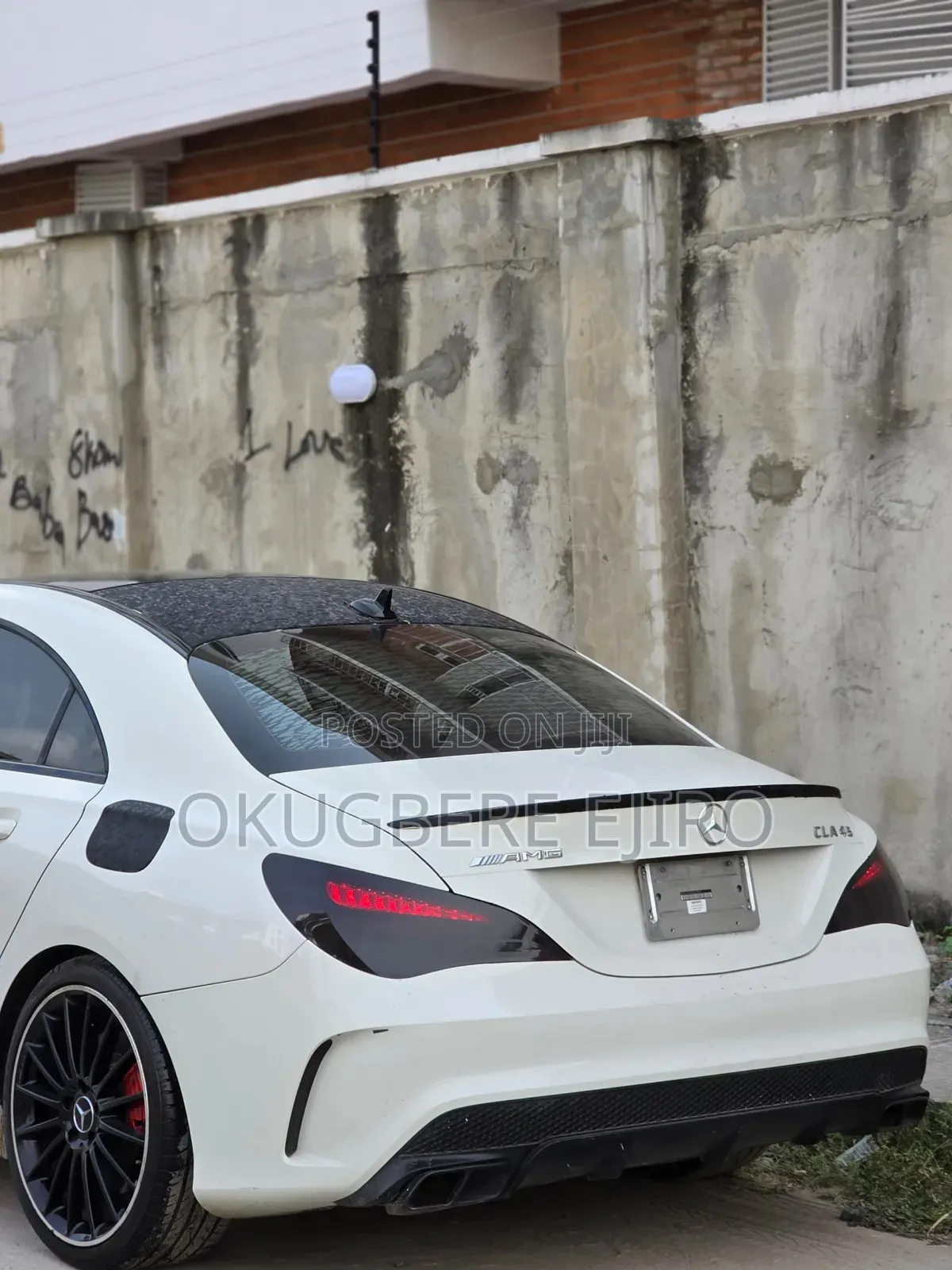Mercedes-Benz CLA-Class AMG CLA 45 4MATIC Sedan 2016 White