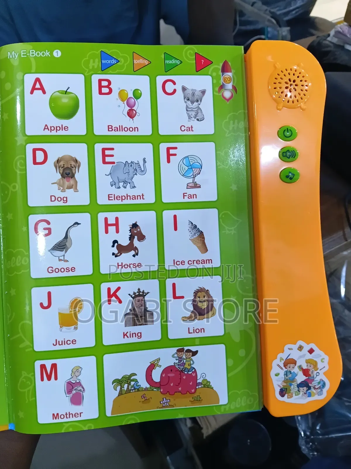 English E-Book – Interactive Learning Book for Kids 