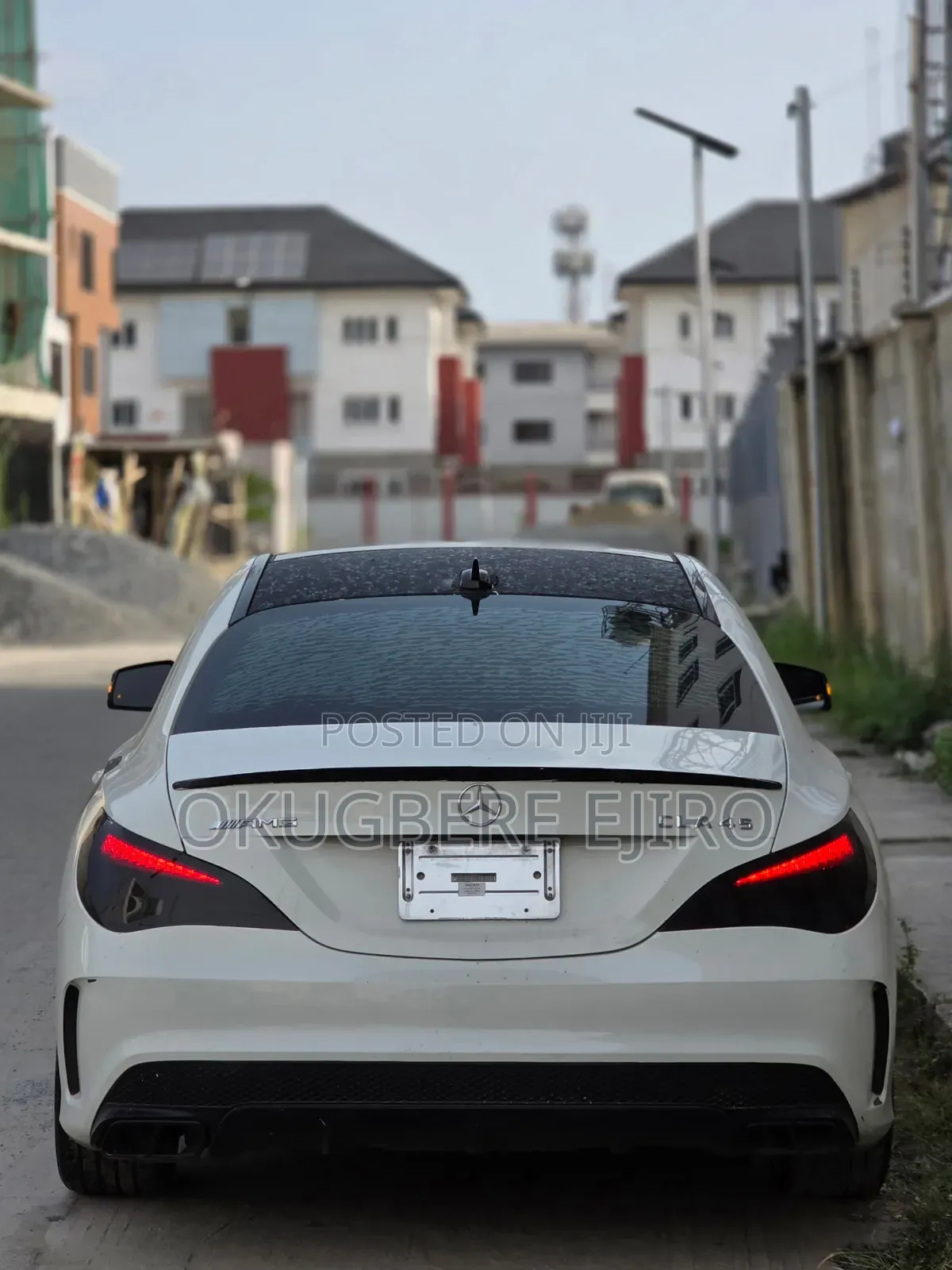 Mercedes-Benz CLA-Class AMG CLA 45 4MATIC Sedan 2016 White