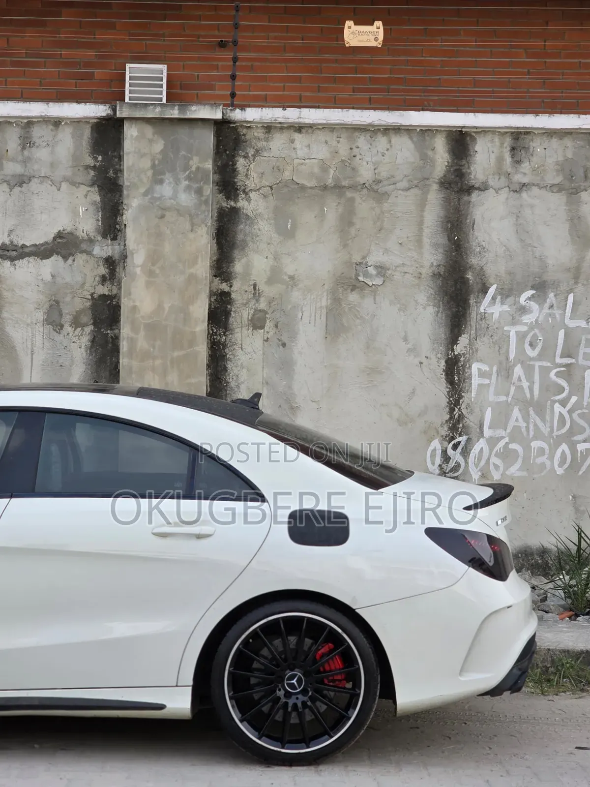 Mercedes-Benz CLA-Class AMG CLA 45 4MATIC Sedan 2016 White