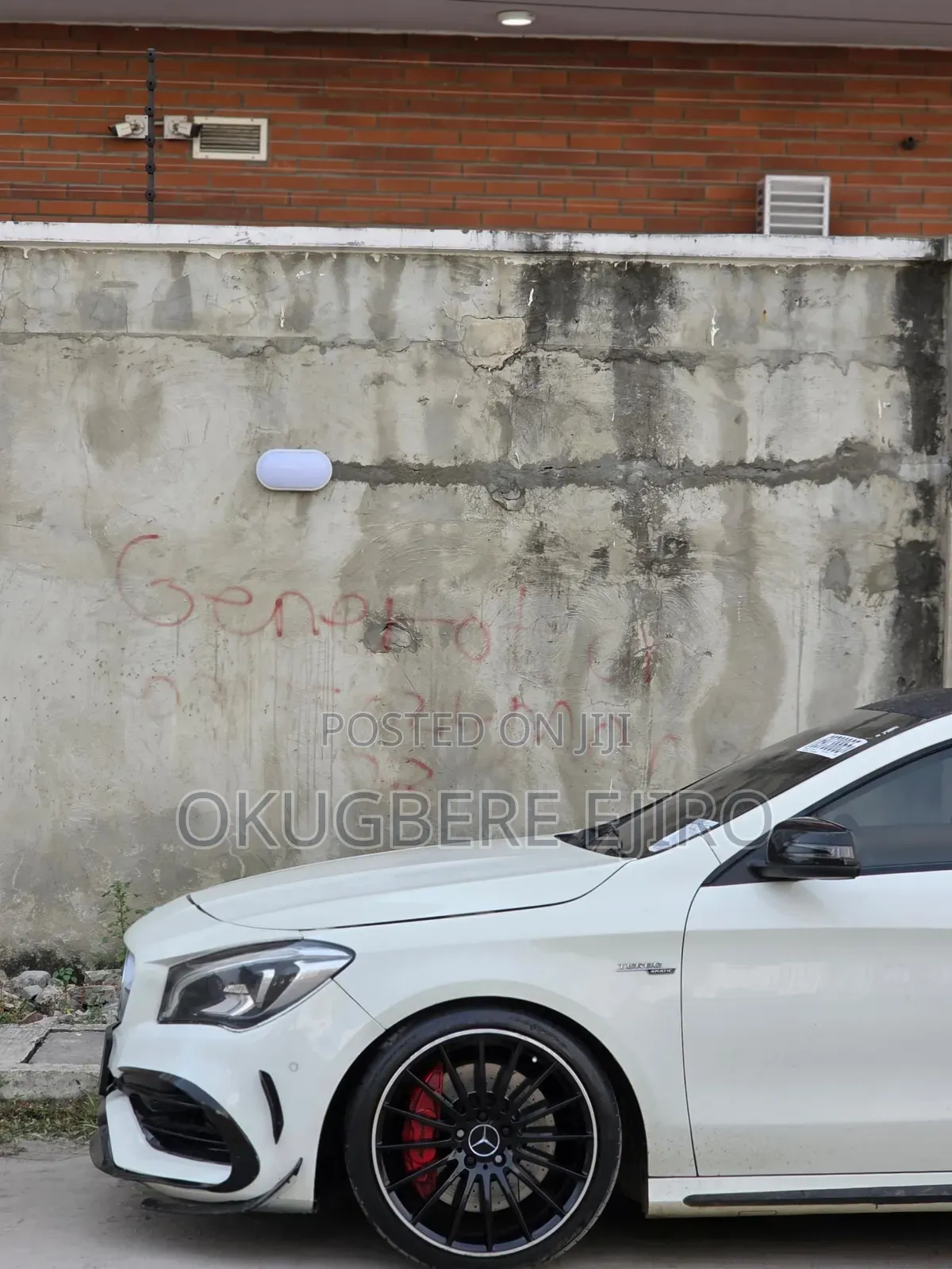 Mercedes-Benz CLA-Class AMG CLA 45 4MATIC Sedan 2016 White