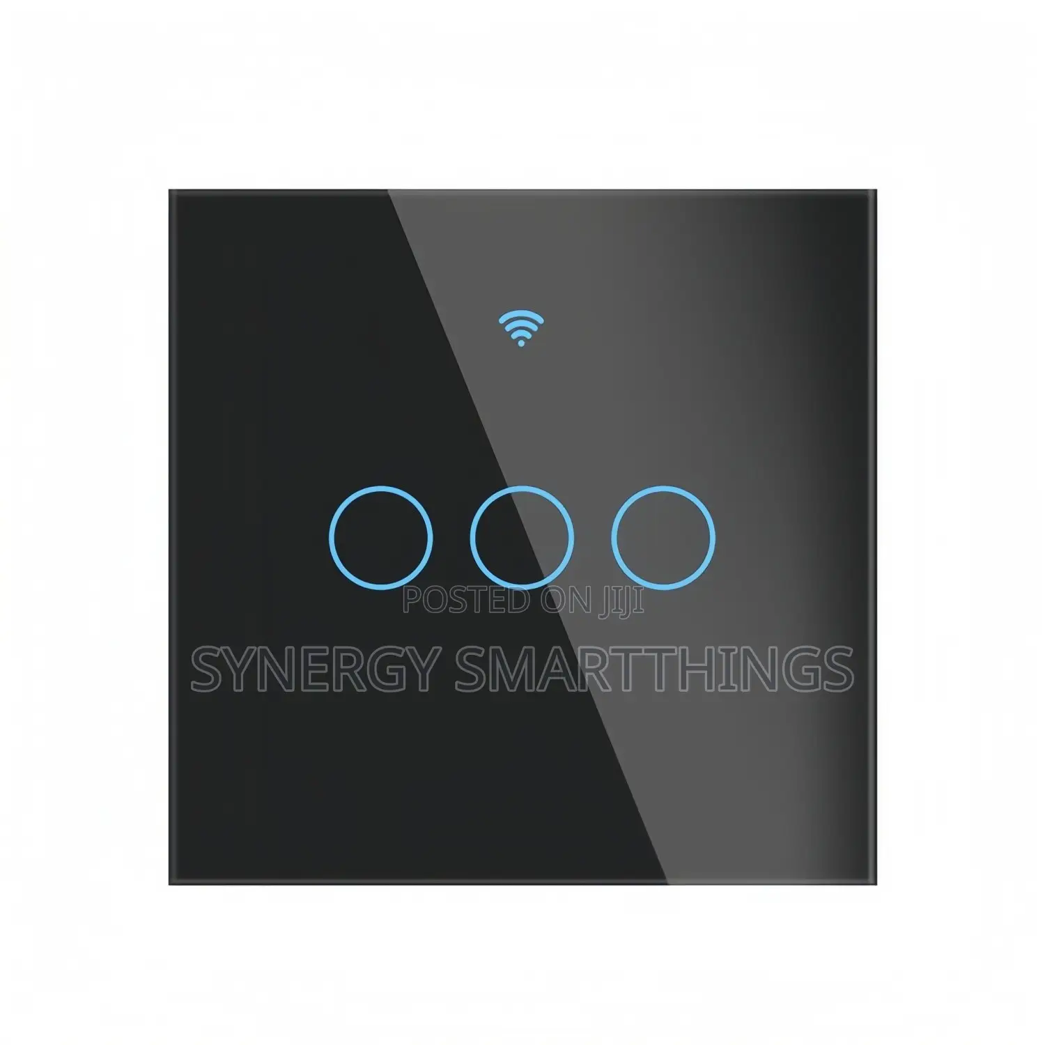 Tuya Wi-Fi 3 Gang Smart Switch Black and White