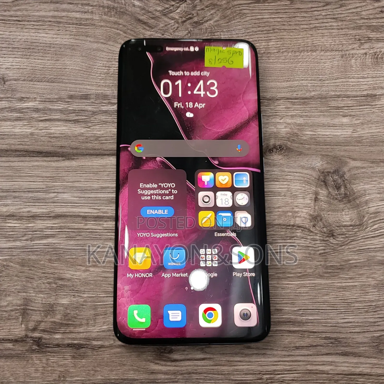 Honor Magic5 Pro 256 GB Black