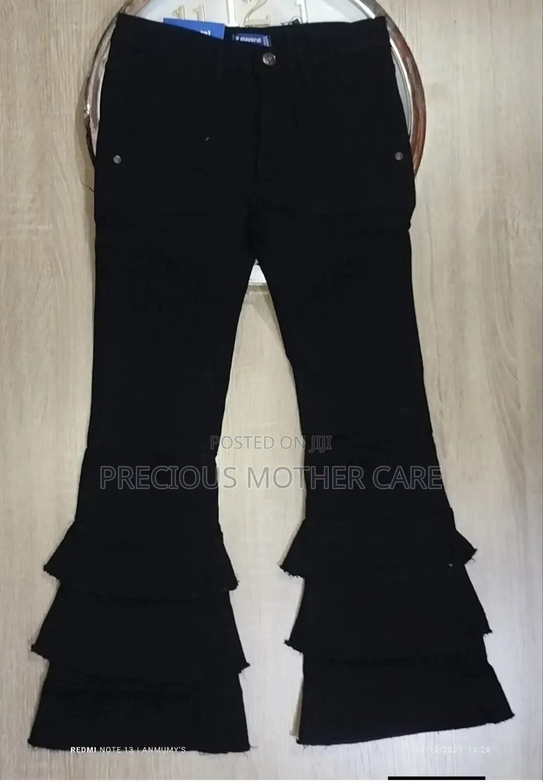 Children Palazzo Design Jean Trousers