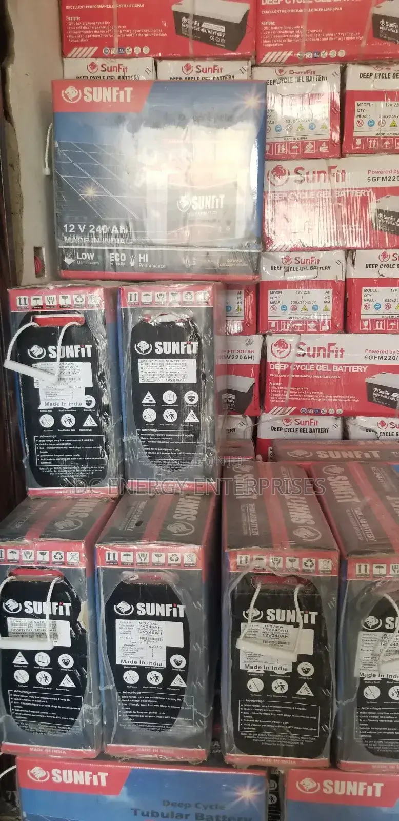 Sunfit Tubular Battery