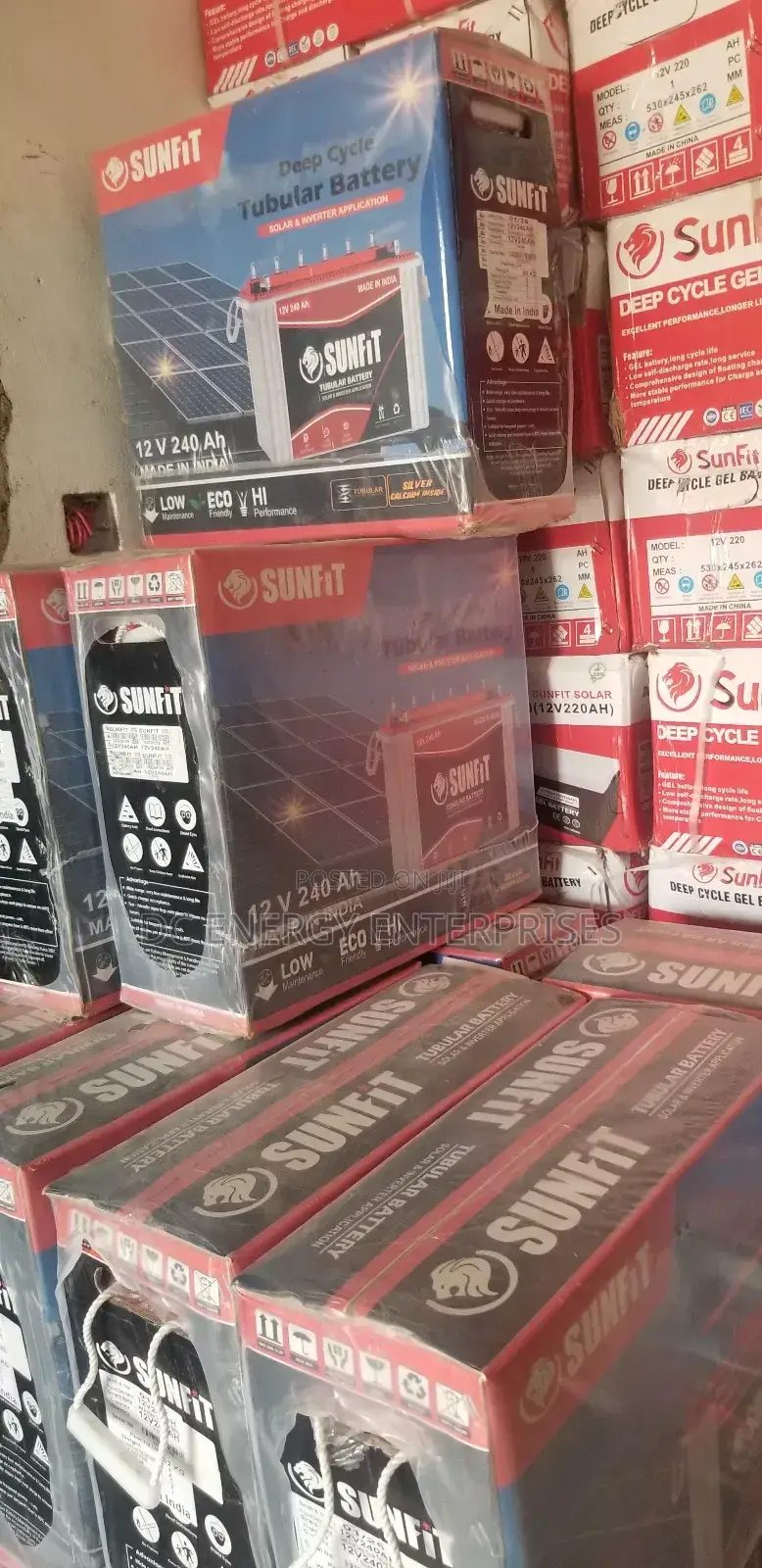 Sunfit Tubular Battery
