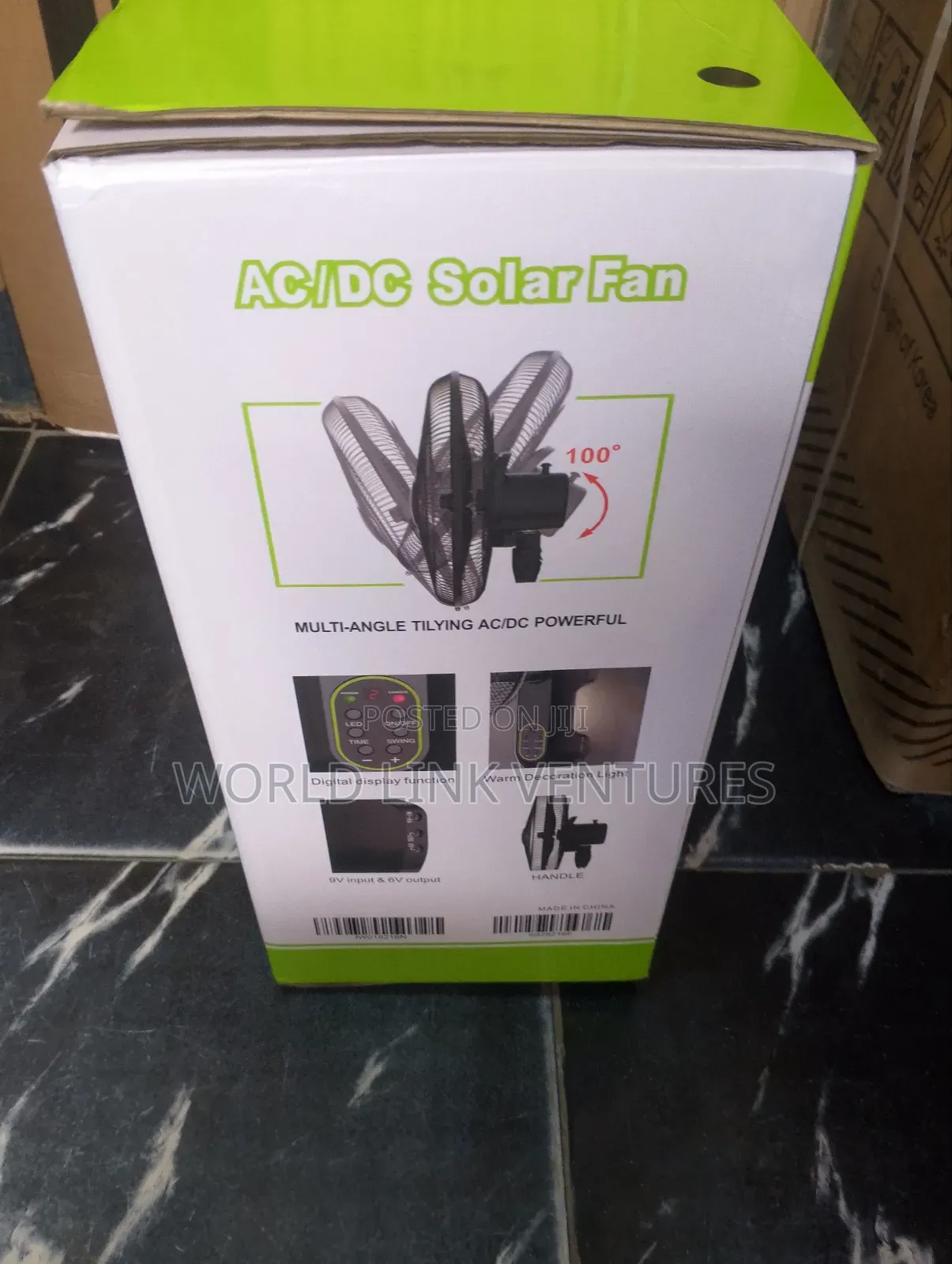 Iwin Wall Fan Model:Iw2216