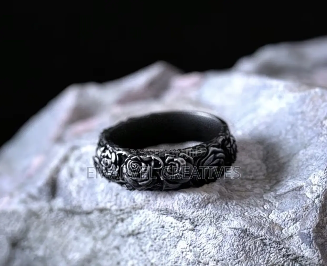1pc Timeless and Fashionable Antique Rose Ring, Elegant Rose Design,