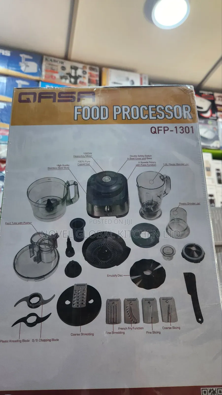 Qasa Whole Food Processor 3.5l