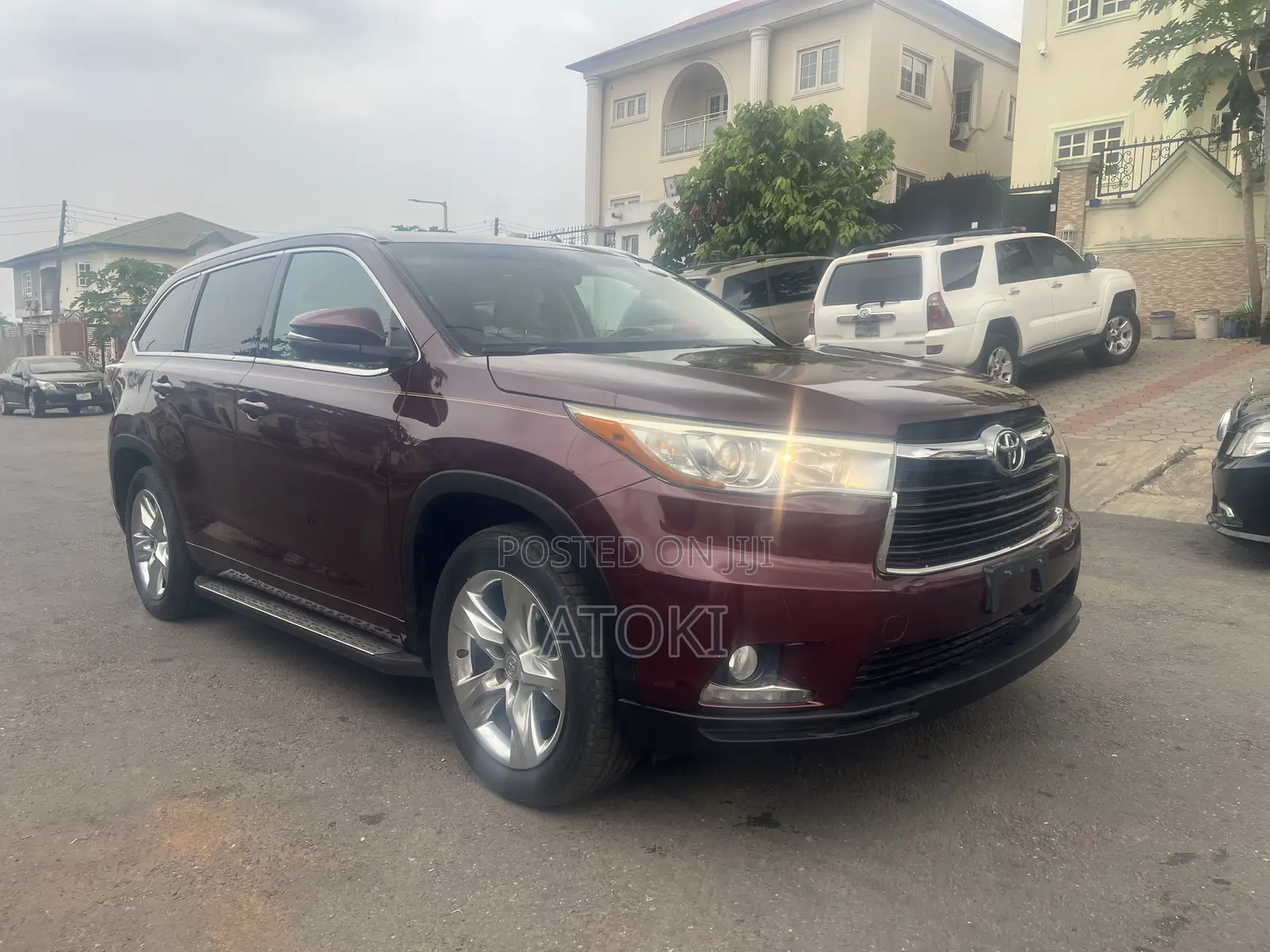 Toyota Highlander Limited V6 4x4 (3.5L 6cyl 6A) 2016 Red