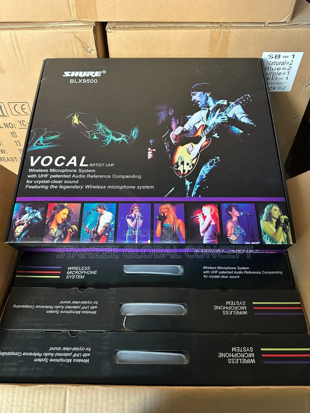 Shure Blx9500 4 In 1 Wireless Microphone