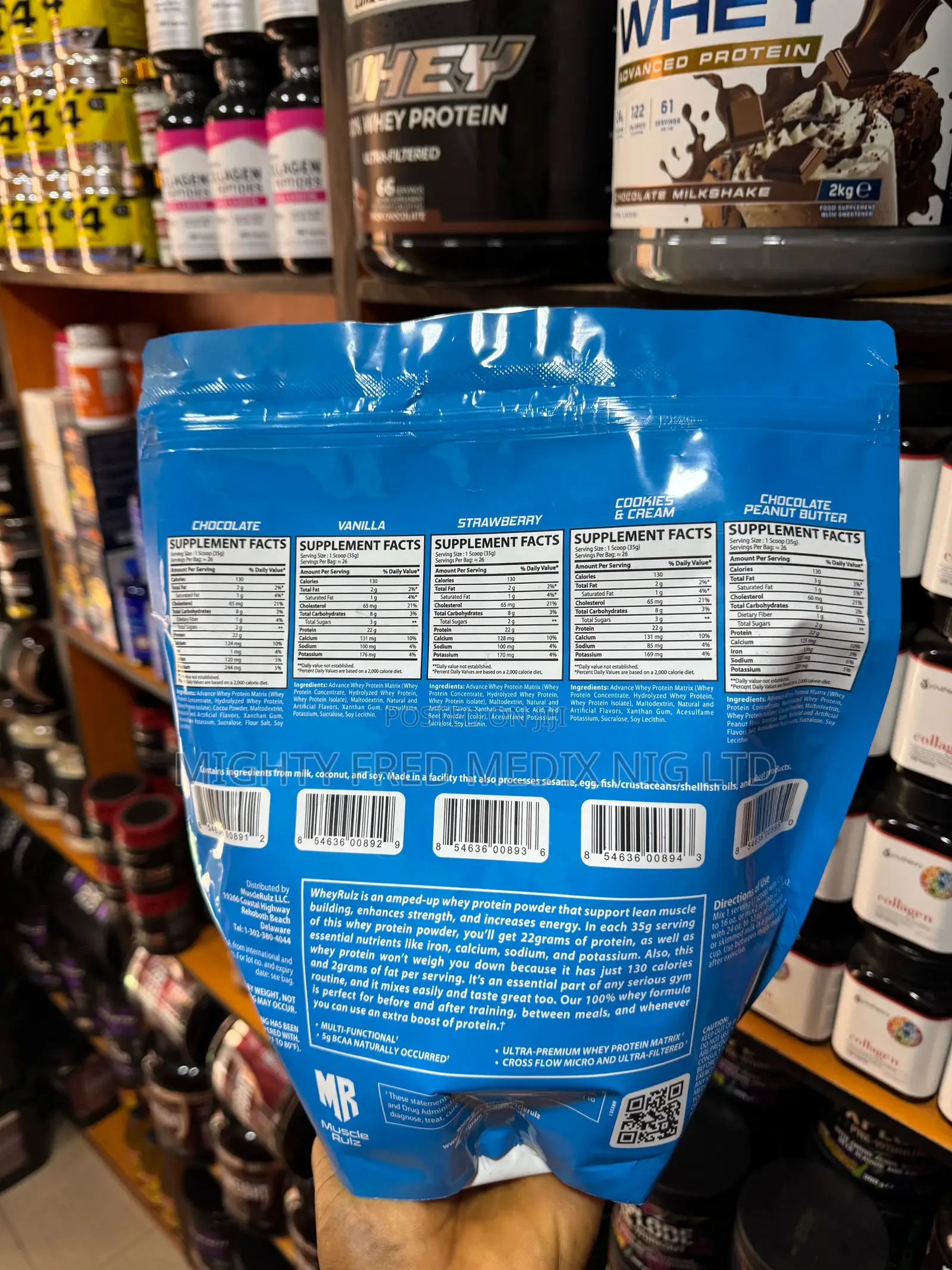 Whey Protein Powder 2lbs