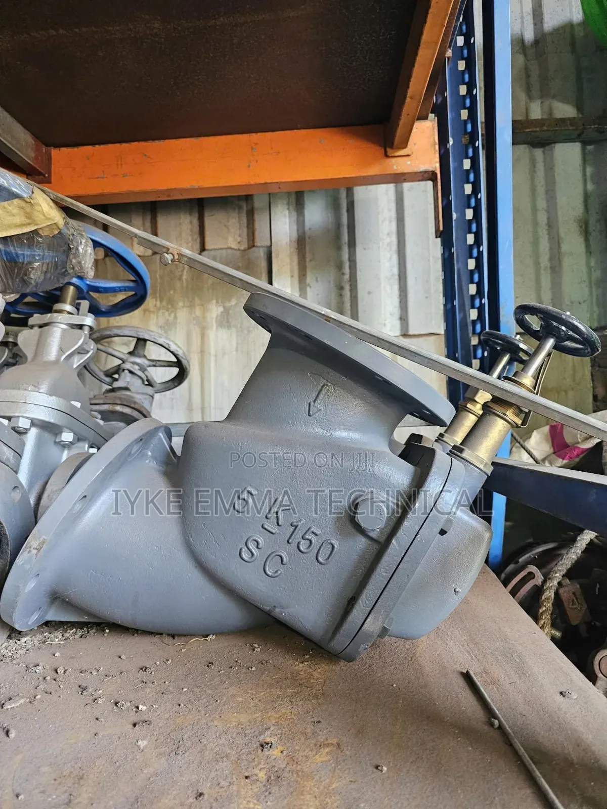  150 Angle-Type Storm Valve