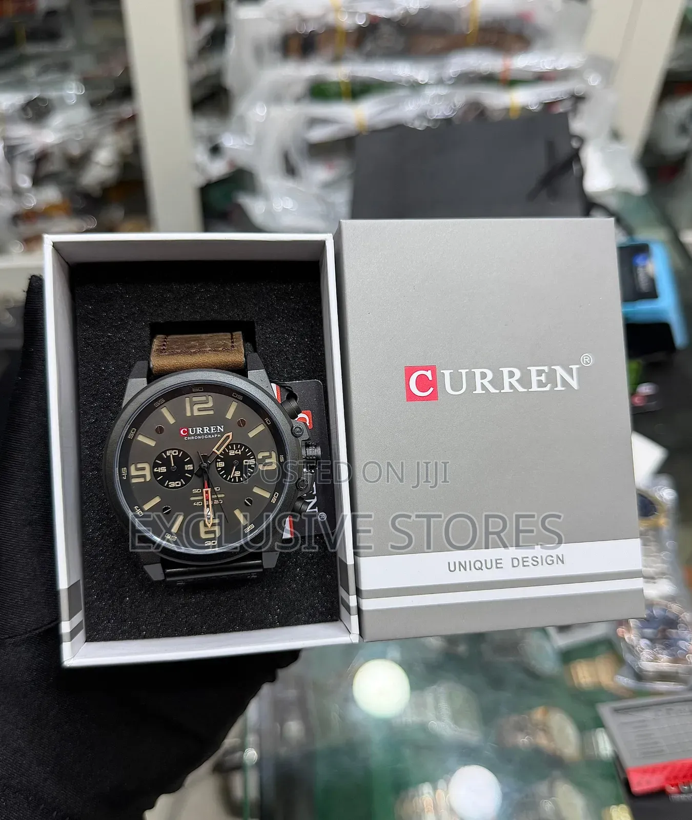 Current Leather Watch
