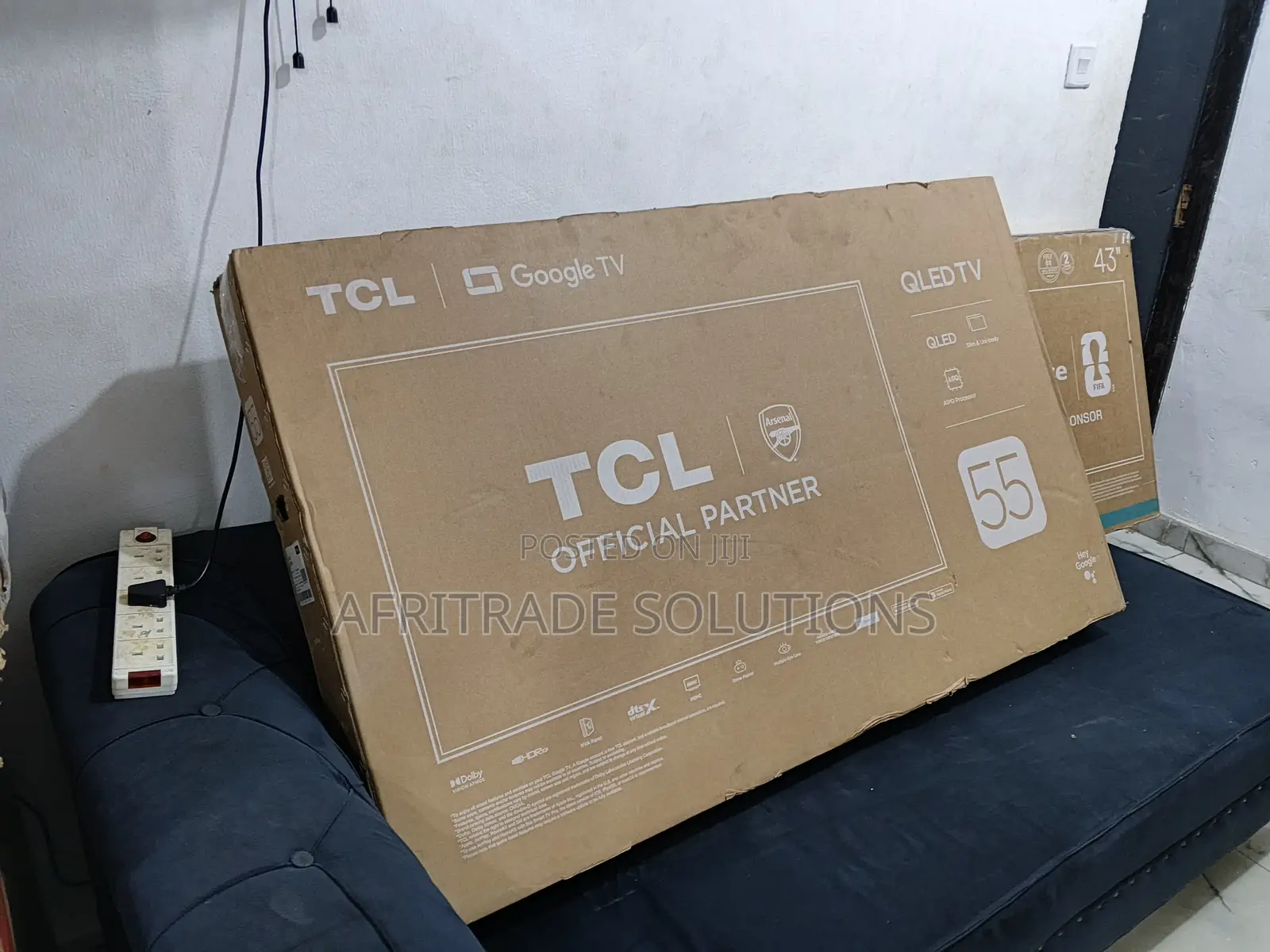 Tcl 55” Qled Google Smart Tv – Smart Entertainment