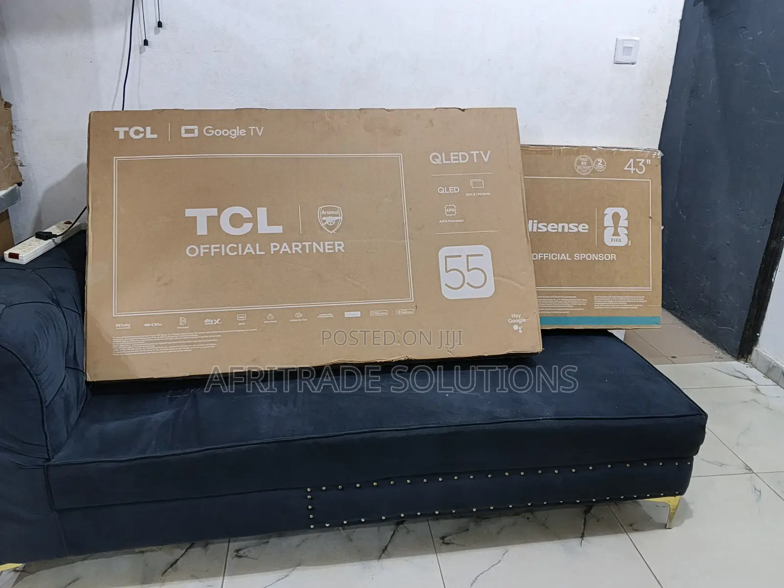 Tcl 55” Qled Uhd Smart Tv – Cinematic Viewing
