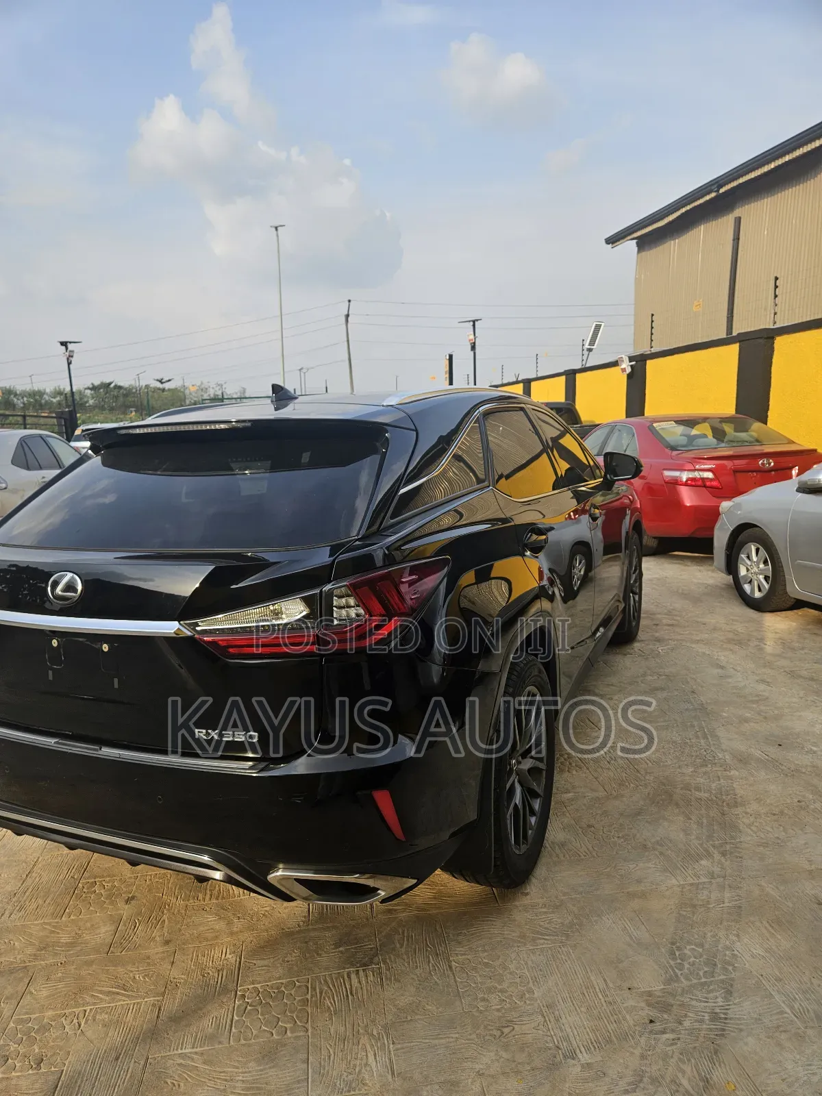 Lexus RX 350 F Sport AWD 2017 Black