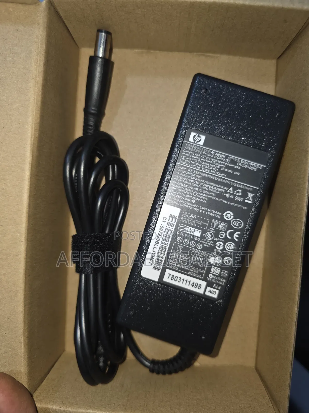 Hp 19v 4.74a Big Mouth Laptop Charger