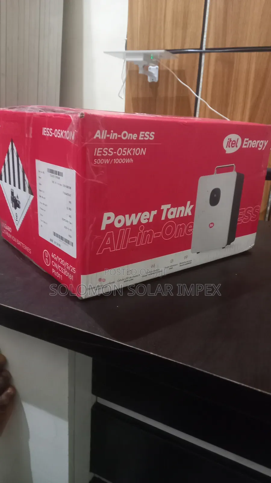 Itel Energy Lithium Ion Battery 1kwh 500w