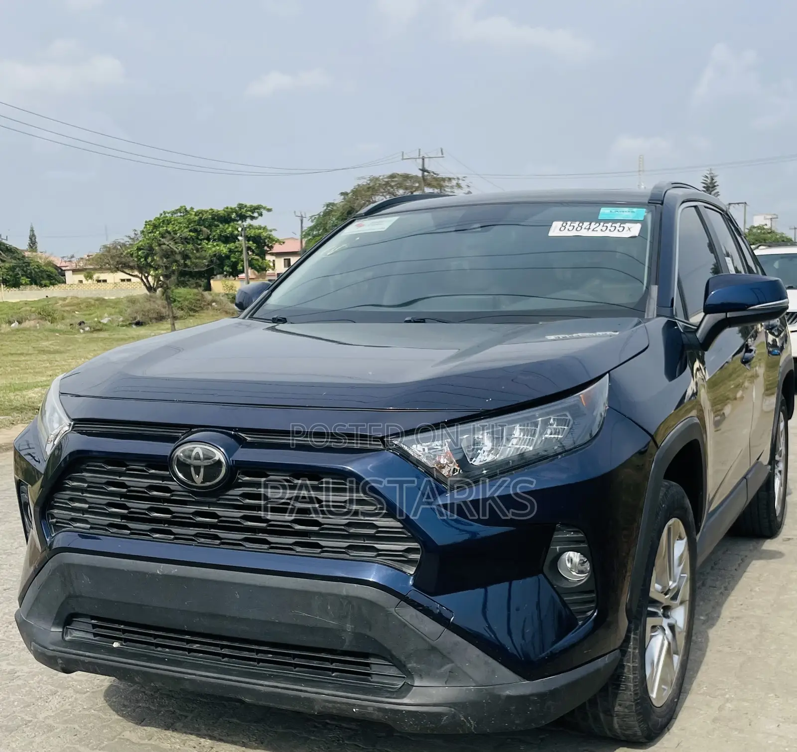 Toyota Highlander XLE 2019 Blue