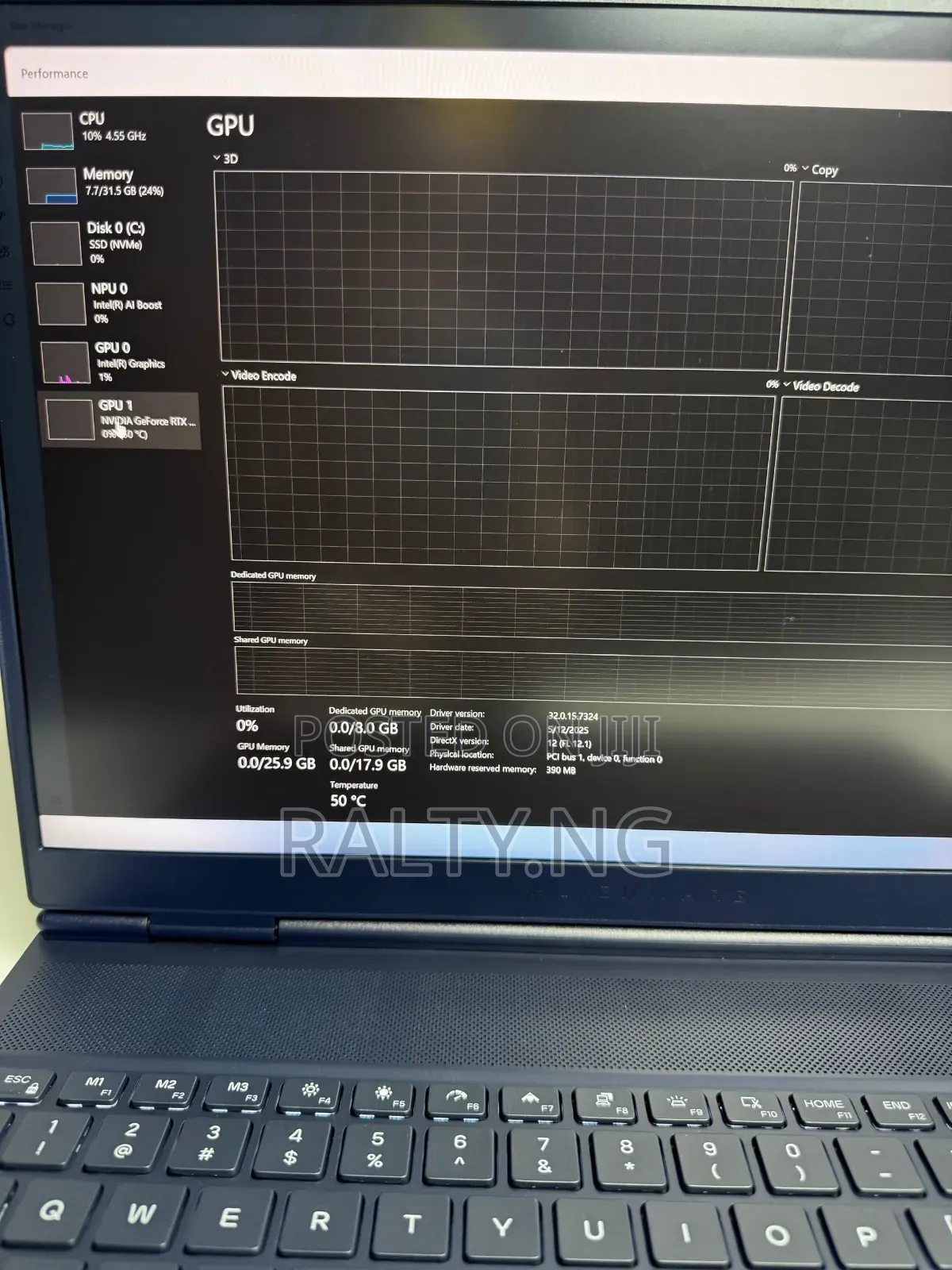 Laptop Dell Alienware 16X Aurora 32GB Intel Core Ultra 9 SSD 2T