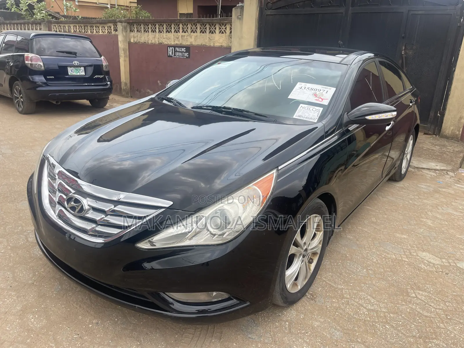 Hyundai Sonata Limited 2.0T Sedan (2.0L 4cyl 6A) 2013 Black