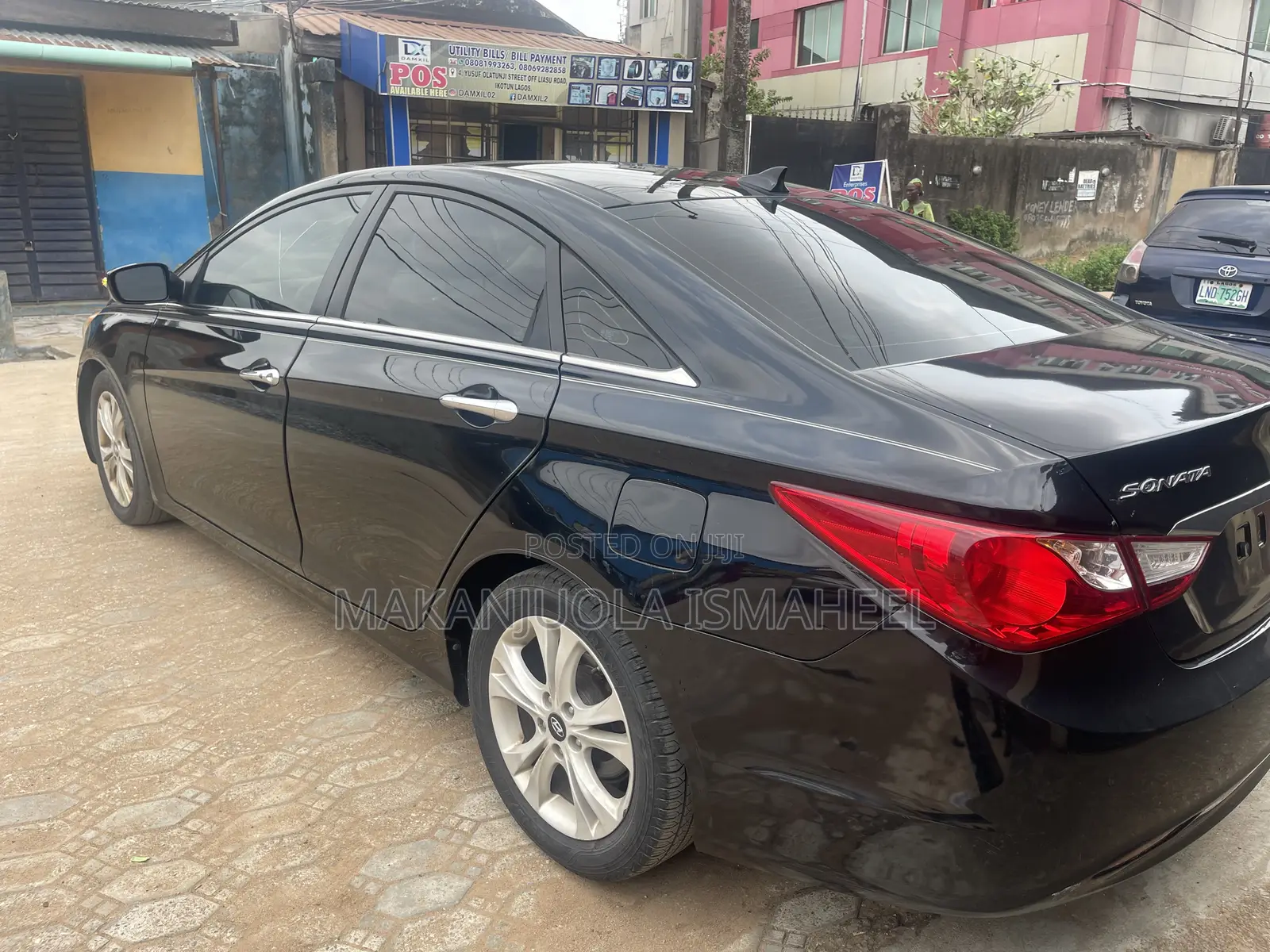 Hyundai Sonata Limited 2.0T Sedan (2.0L 4cyl 6A) 2013 Black