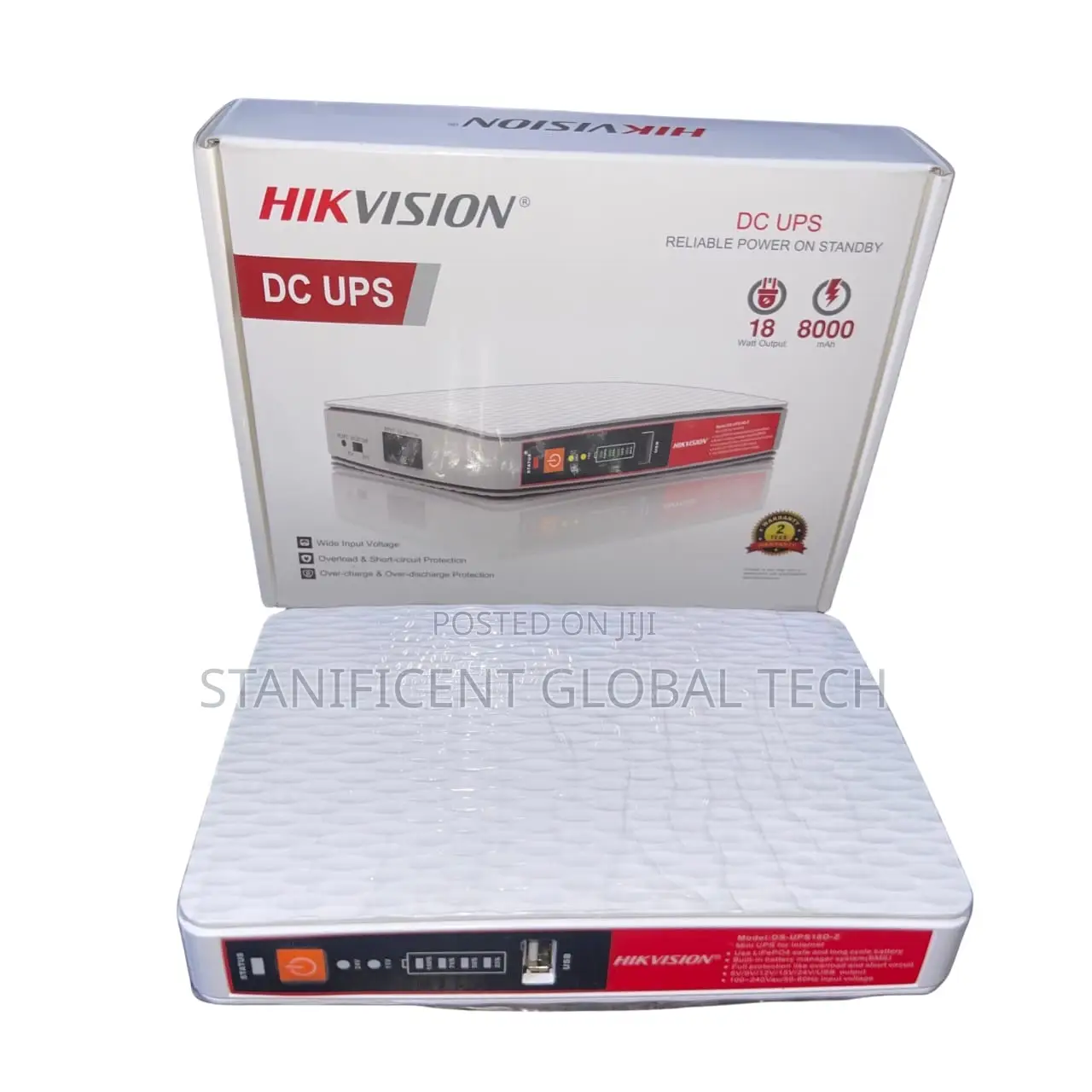 Hikvision 18watts/ 8000mah Dc Ups Power Bank