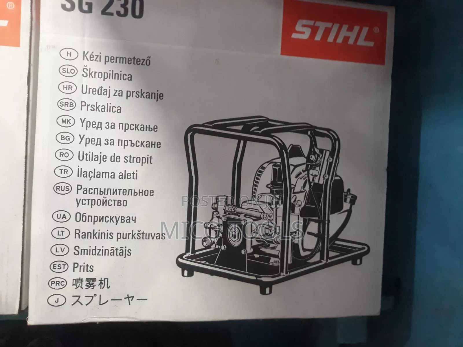 Stihl Water Pump Sg230 Orginal