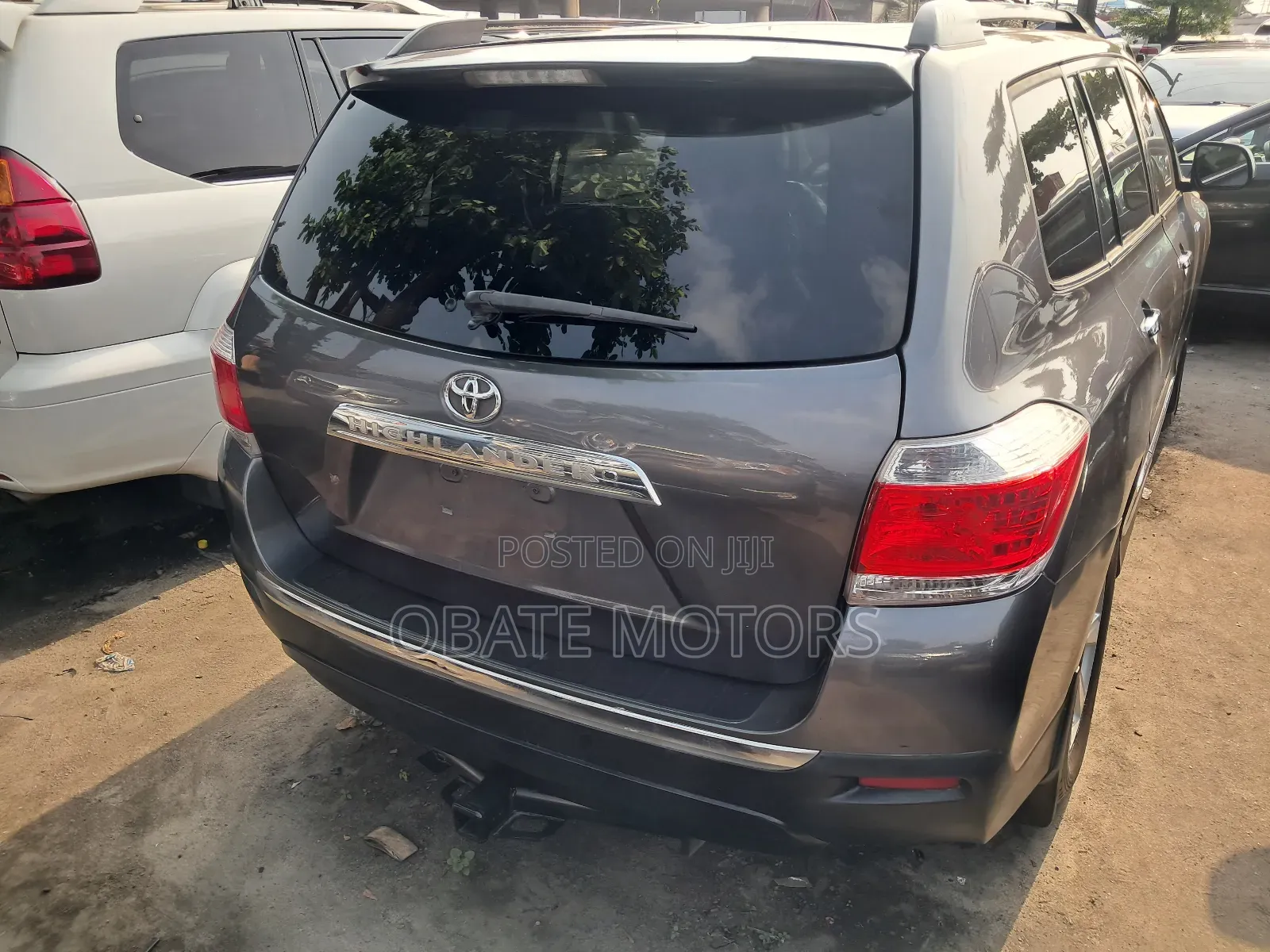 Toyota Highlander Limited 3.5l 4WD 2013 Gray