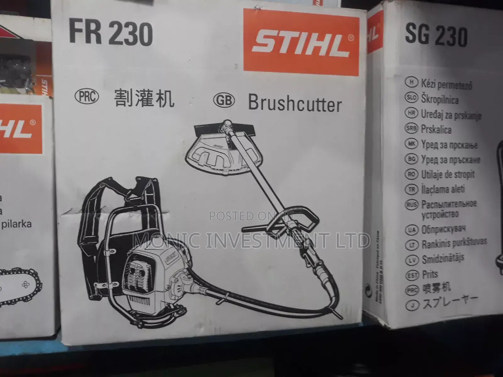 Stihl Backpad Brush Cutter Fr230 Original