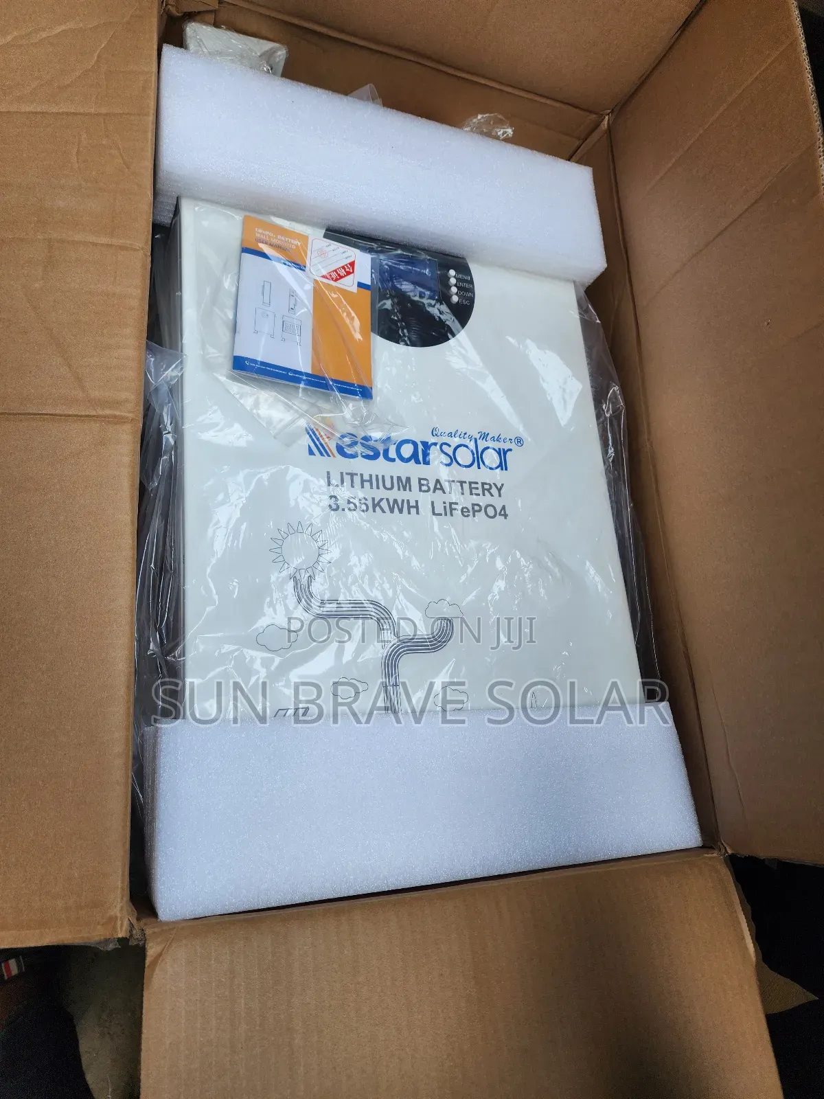 3.56kwh 24v Restar Solar Lithium Ion Battery Available Stock