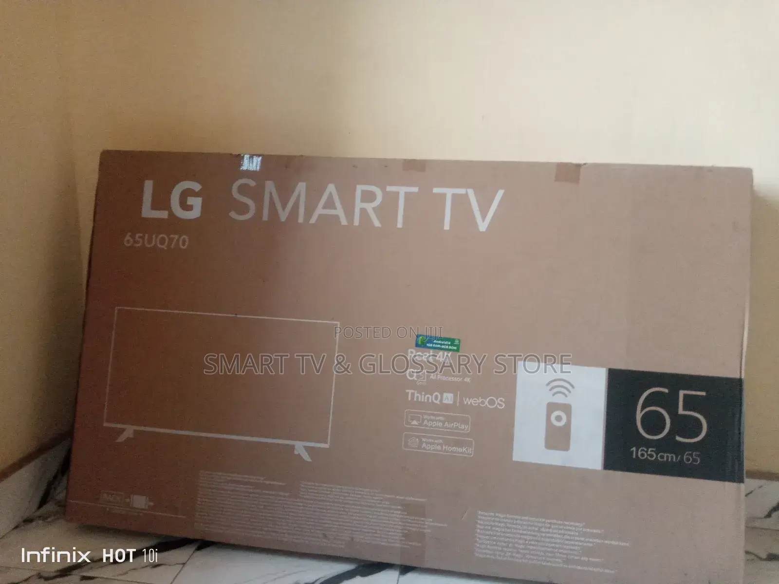 Lg Smart Tv 65 Inches With Netflix And Youtube