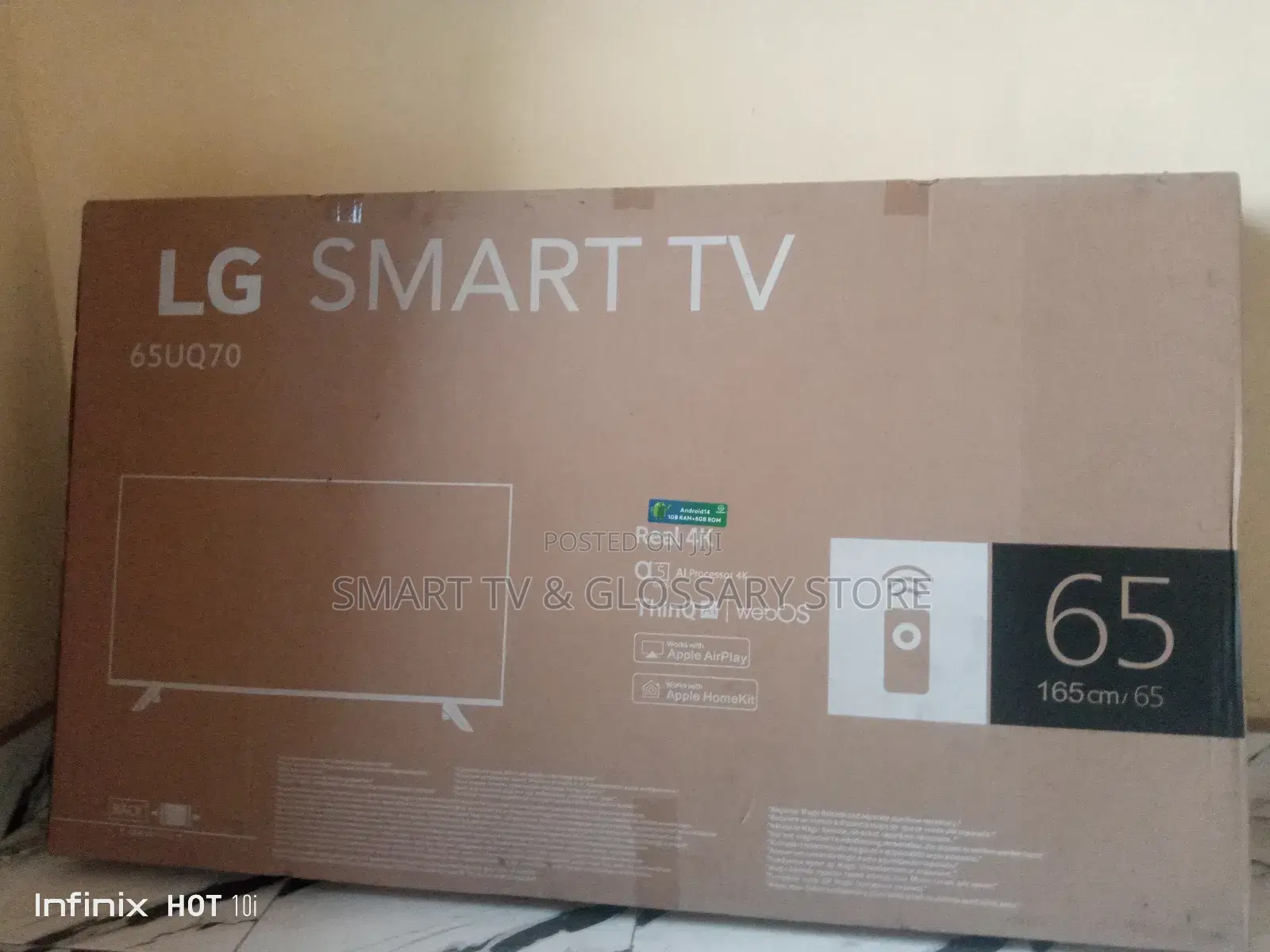 Airplay 65 Inches With 4k Resolution