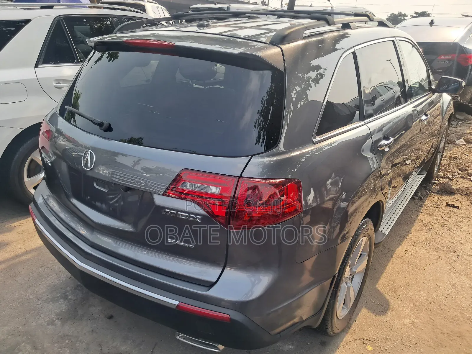 Acura MDX Advance Package SUV AWD (3.7L 6cyl 6A) 2012 Gray