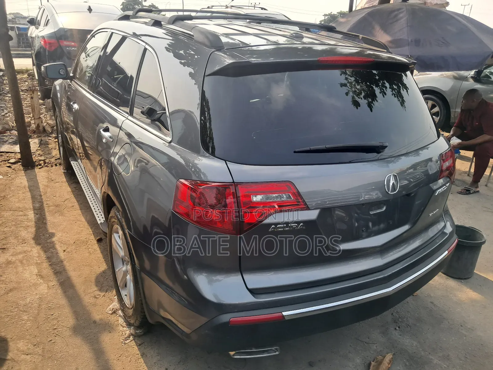 Acura MDX Advance Package SUV AWD (3.7L 6cyl 6A) 2012 Gray