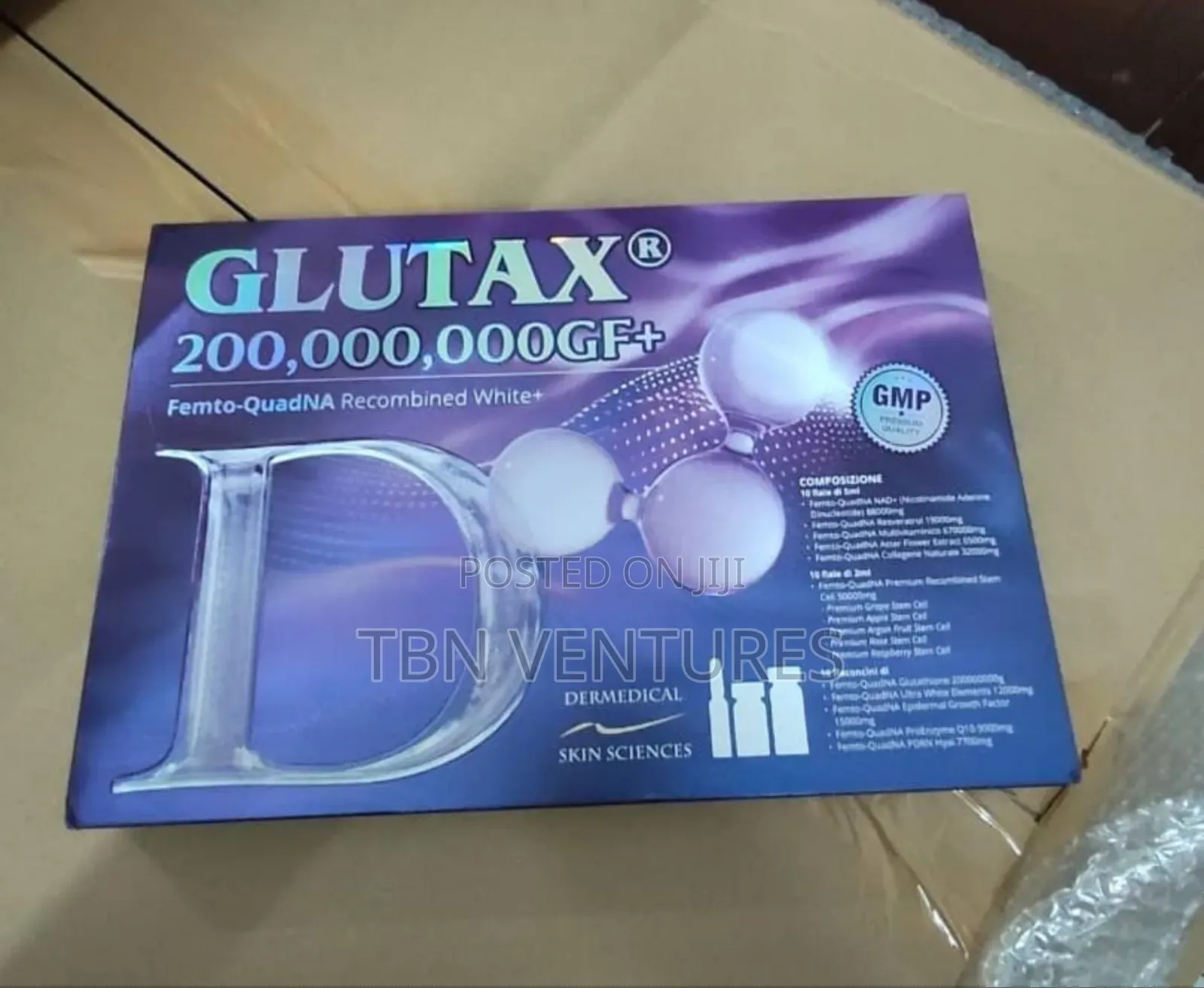 Glutax 200,000,000gf Glutathione Injection