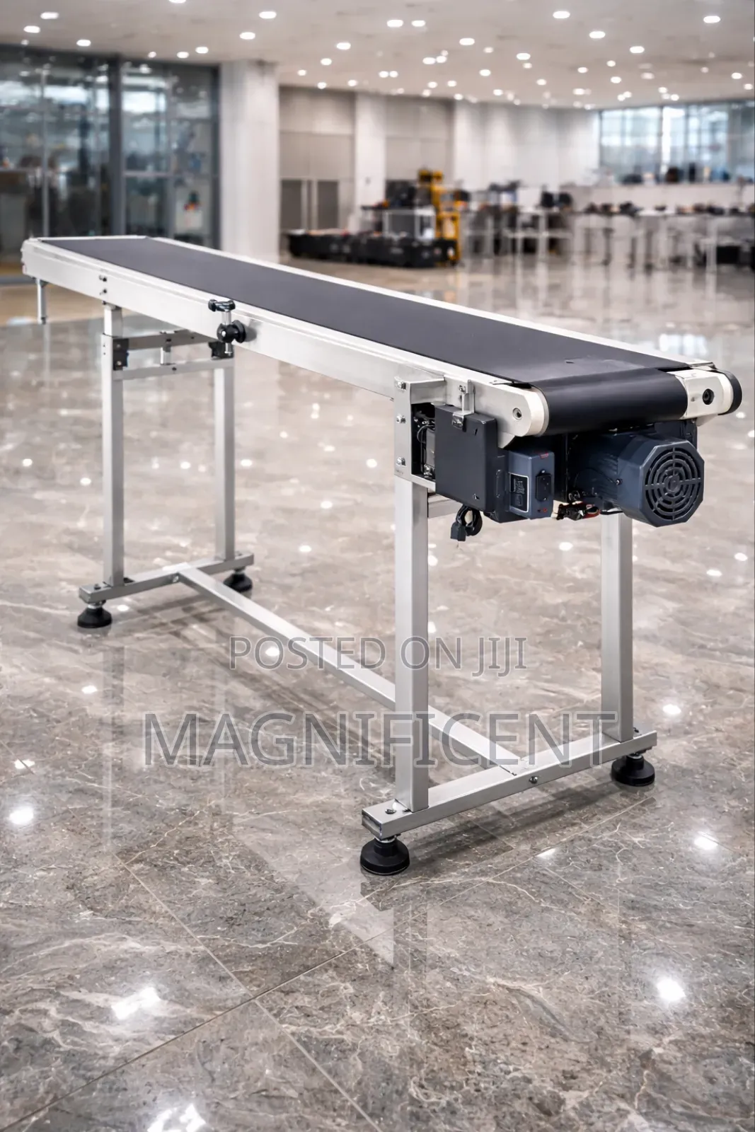 1.5m Heavy Duty Conveyor System High Performance Industrial Belt Mach