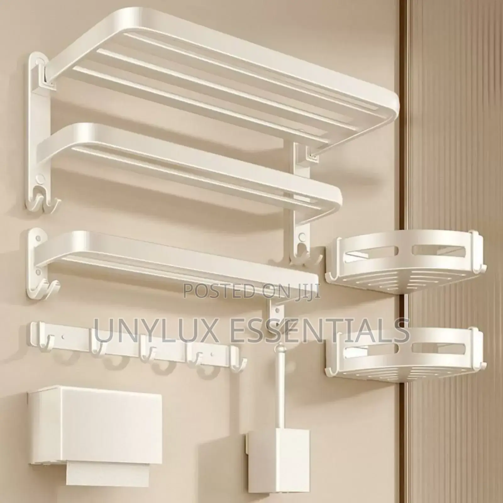 7in1 Bathroom Shelf Rack Set