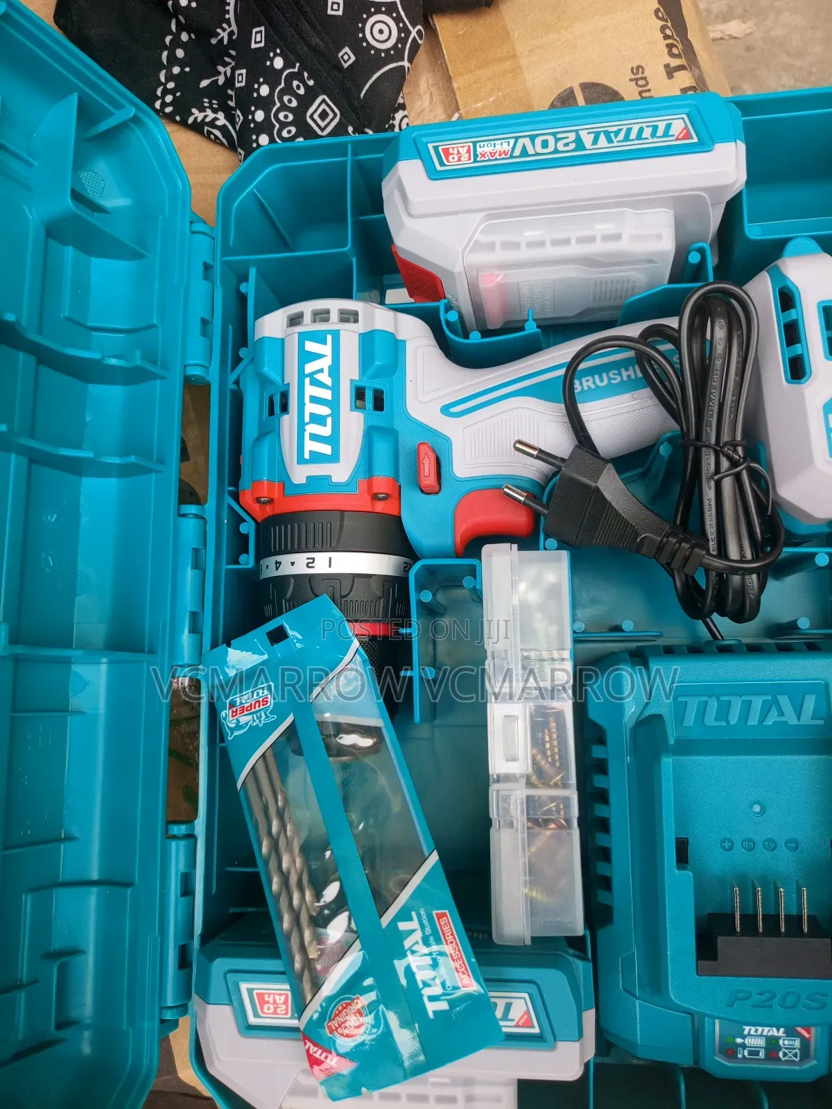 Total 20v Brushless Cordless Impact Drill